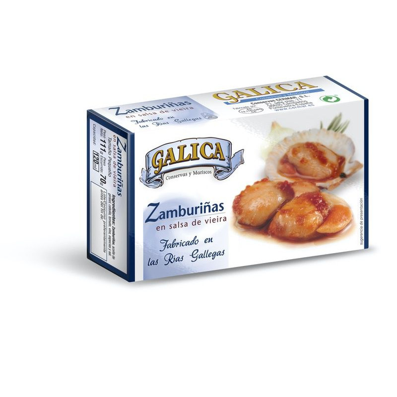 ZAMBURINAS EN SALSA DE VIERAS LATA 25u OL-120 
